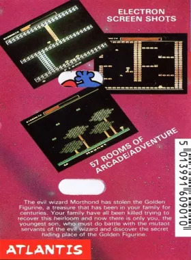 Golden Figurine, The (198x)(-) box cover back